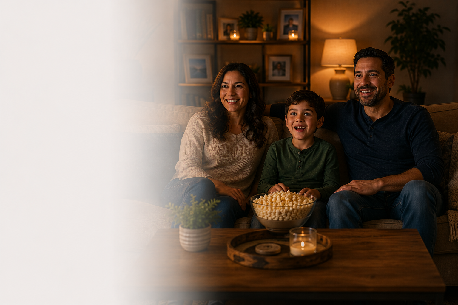 Family enjoying CleanStream together